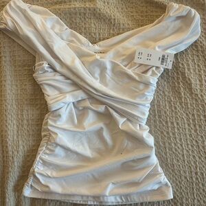 White A&F Top- Brand New w Tags!